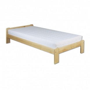 Dřevěná postel 90x200 LK123 borovice