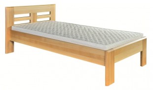 Dřevěná postel 100x200 buk LK160