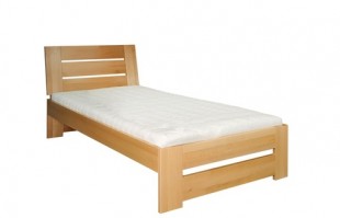 Dřevěná postel 100x200 buk LK182