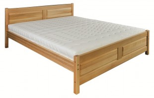 Dřevěná postel 120x200 buk LK109