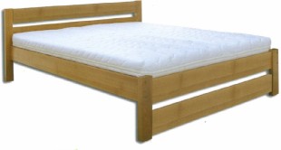 Dřevěná postel 120x200 buk LK190