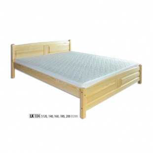 Dřevěná postel 160x200 LK104