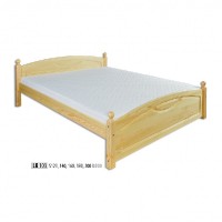 Dřevěná postel 200x200 LK103