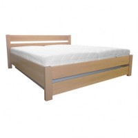 Dřevěná postel 200x200 buk LK190 BOX