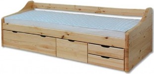 Dřevěná postel 90x200 LK131