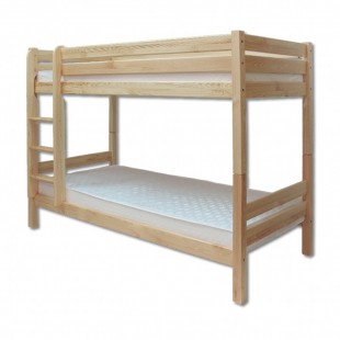Dřevěná postel 90x200 LK136 palanda