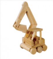 Dřevěná hračka bagr AD115