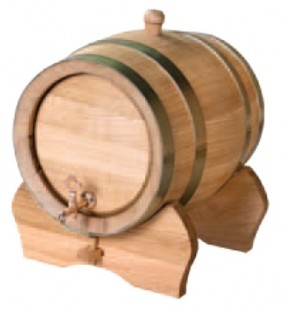 Dřevěný sud 5l