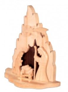 Dřevěný betlém GD501