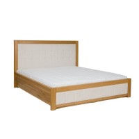 Dřevěná postel 120x200 lk114 masivní dub, casablanca