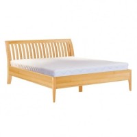 Dřevěná postel LK191 120x200, buk masiv