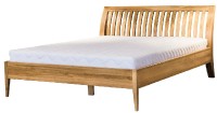 Dřevěná postel LK291 160x200, dub masiv